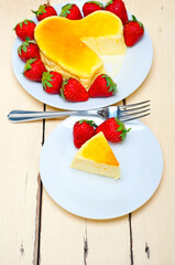 heart cheesecake
