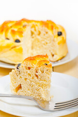 blueberry bread cake dessert