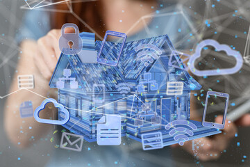 iot home Telecommunication network and wireless mobile internet