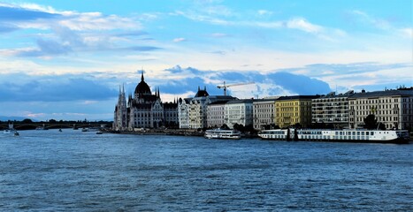 Obraz premium view of the town