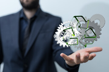 Eco green environment concept presented