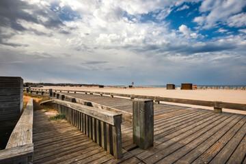 pier on the beach