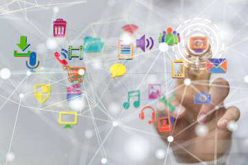 2d rendering Cloud computing, Cloud Computing Concept