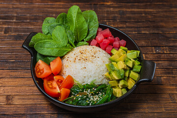 Asian style- restaurant background.