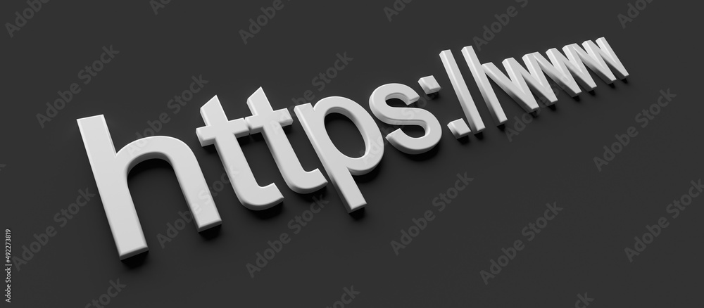 Poster https www internet web address in search bar of browser
