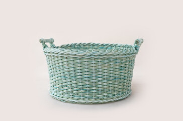 Craft wicker basket