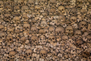 calaveras  esqueletos catacumbas