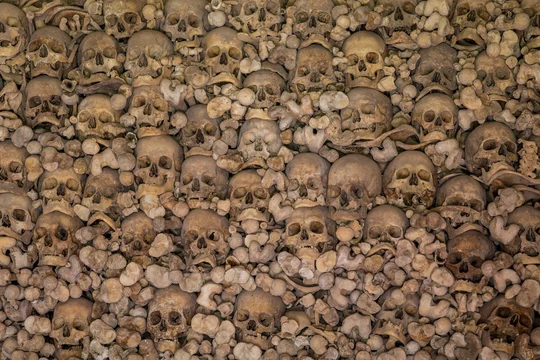 calaveras esqueletos catacumbas