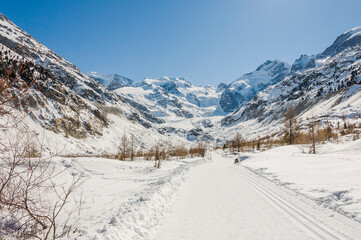 Morteratsch, Morteratschgletscher, Gletscher, Gletscherpfad, Gletscherweg, Piz Bernina, Bellavista,...