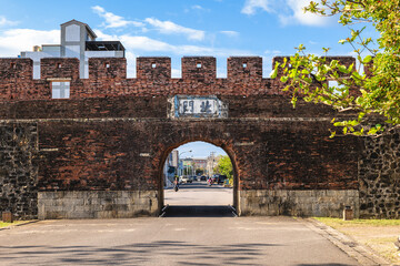 north gate of Hengchun old city at Pingtung city in Taiwan. Translation: north gate
