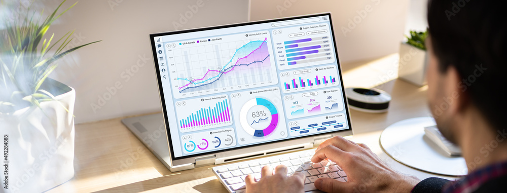 Poster KPI Dashboard Data Analytics