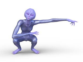 女性エイリアン