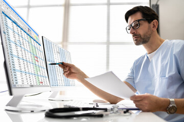 Medical Bill Codes And Spreadsheet Data
