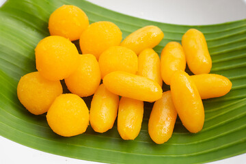 Traditional Thai desserts. 