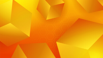 Orange and yellow background color composition in abstract. Abstract backgrounds with a combination of lines and circle dots can be used for your ad banners, sale banner template, presentation