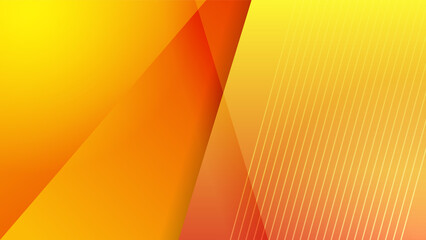 Orange and yellow background color composition in abstract. Abstract backgrounds with a combination of lines and circle dots can be used for your ad banners, sale banner template, presentation