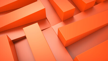 template orange for graphic design 3d illustration rendering