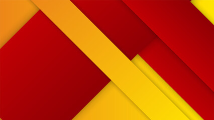 Red background with orange and yellow color composition in abstract. Abstract backgrounds with a combination of lines and circle dots can be used for your ad banners, sale banner template, and more