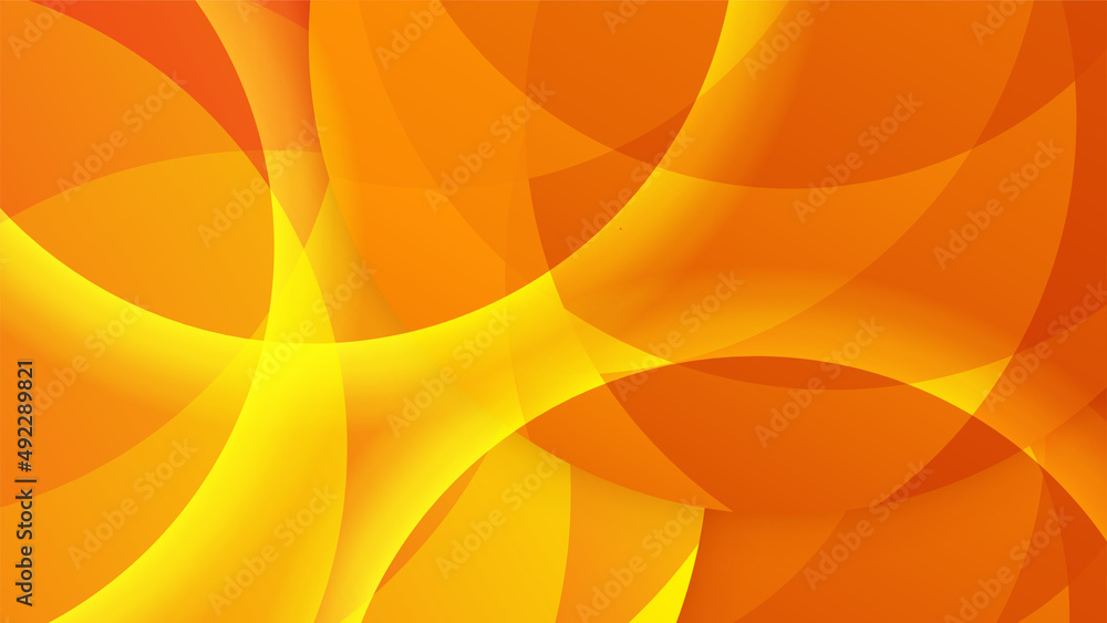 Poster orange and yellow background color composition in abstract. abstract backgrounds with a combination 