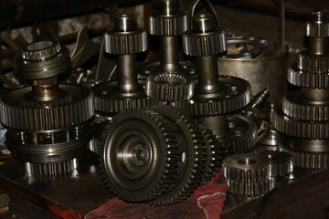 Obraz na płótnie Canvas transmission gears
