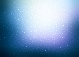 Xmas blue background decorated brilliance sequins. Abstract textured template for winter holidays design.