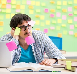 Student with many conflicting priorities