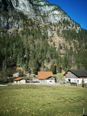 Swiss alpine village