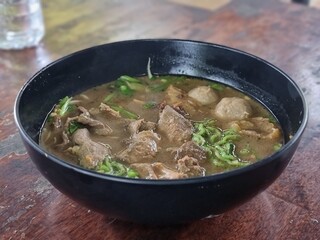 Stewed Beef Noodles in Thick Soup