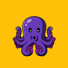 octopus cartoon character