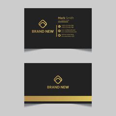 Elegant Business cards template design 