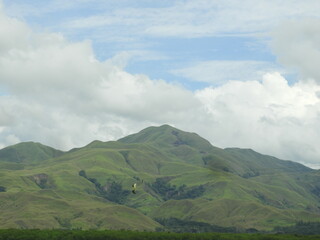 landscape with clouds