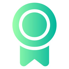 premium quality gradient icon