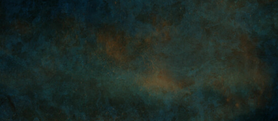 Green and dark red concrete texture. Dark empty wall. Rough, rough surface, finishing material. Abstract grunge background with distressed aged texture. Grungy wallpaper.