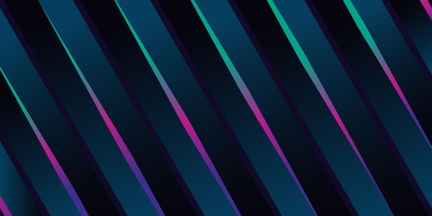 Gradient abstract geometric shapes background