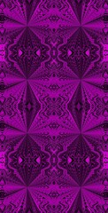 Fractodome Colorful Seamless Fractal Patterns