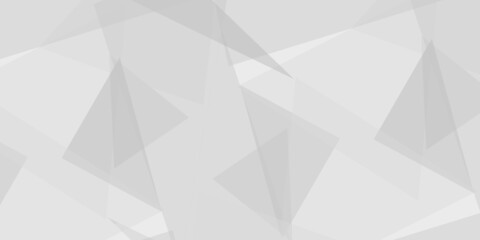 white and grey background. space design concept. Minimal geometric white light background abstract design. Modern grey hi-tech polygonal corporate background. 