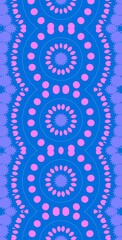 Fractodome Colorful Seamless Fractal Patterns