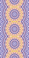 Fractodome Colorful Seamless Fractal Patterns