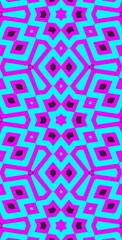 Fractodome Colorful Seamless Fractal Patterns