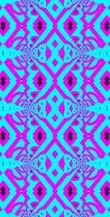 Fractodome Colorful Seamless Fractal Patterns