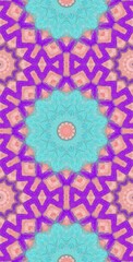 Fractodome Colorful Seamless Fractal Patterns