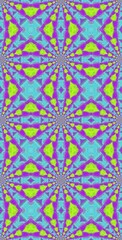 Fractodome Colorful Seamless Fractal Patterns