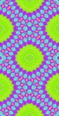 Fractodome Colorful Seamless Fractal Patterns
