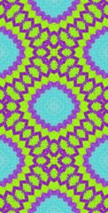 Fractodome Colorful Seamless Fractal Patterns