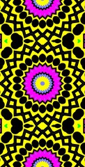 Fractodome Colorful Seamless Fractal Patterns