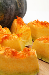 pumpkin on white background 