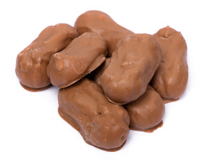 Group of sweets in caramel glaze