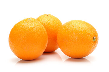 orange isolated on white background
