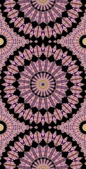 Fractodome Colorful Seamless Fractal Patterns