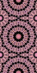 Obraz premium Fractodome Colorful Seamless Fractal Patterns